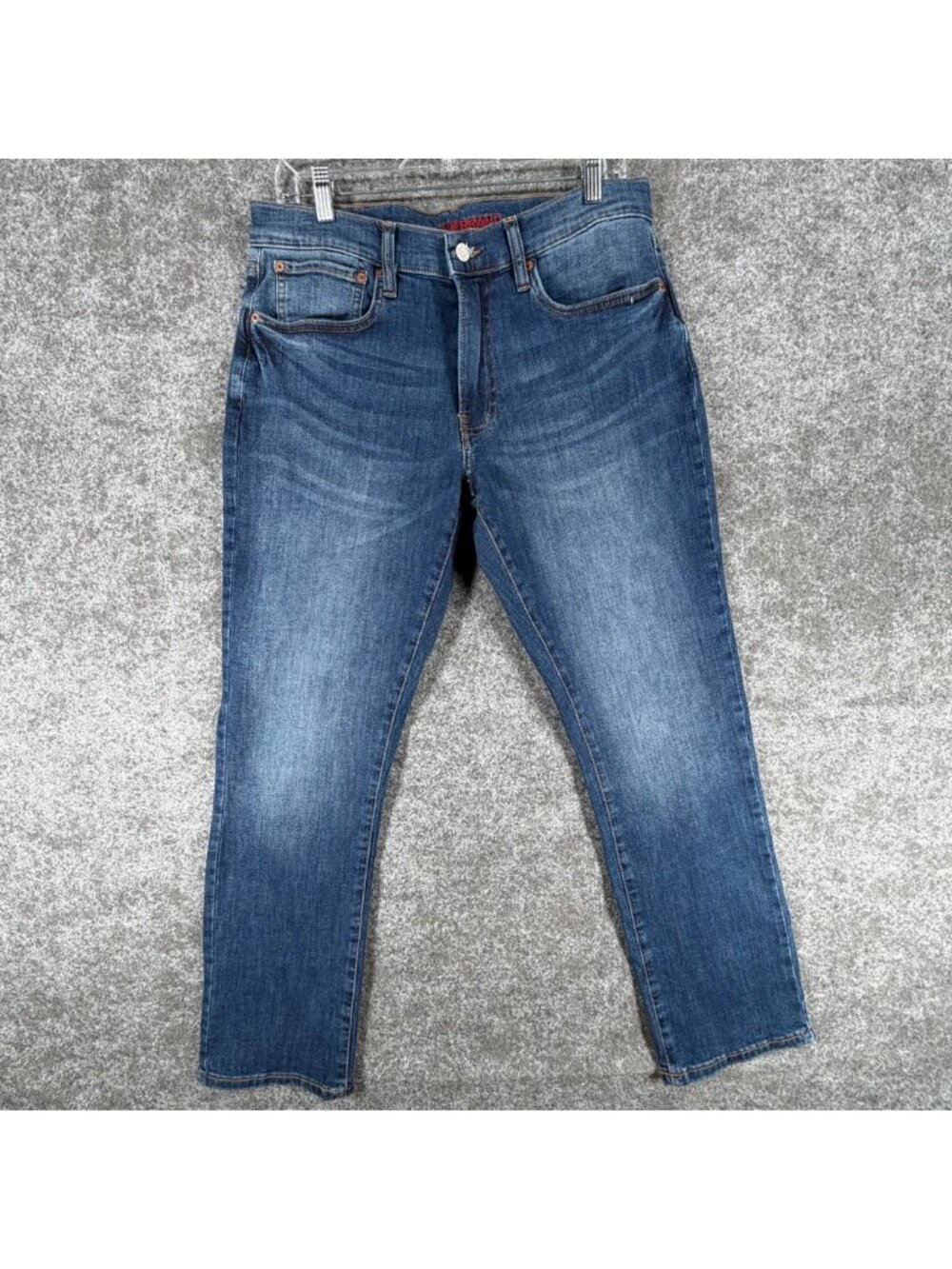 Lucky Brand 223 Straight Jeans Mens 32x30 Blue Medium Wash Denim Regular Stretch